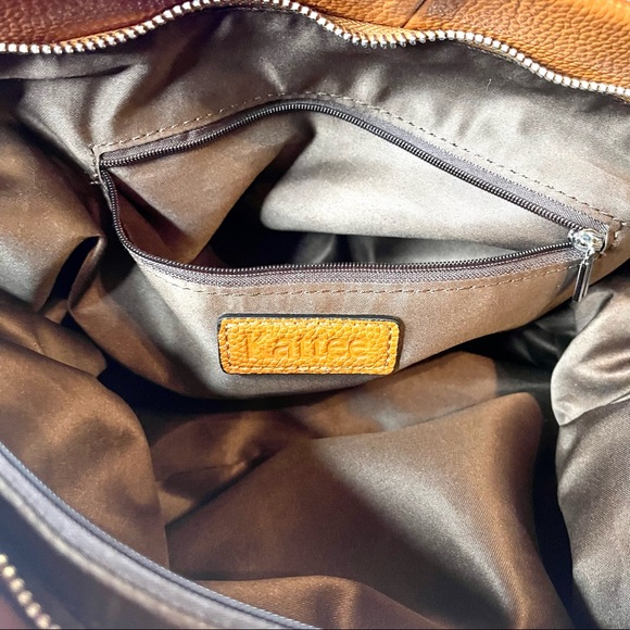 Kattee Brown Leather Purse - Picture 12 of 16